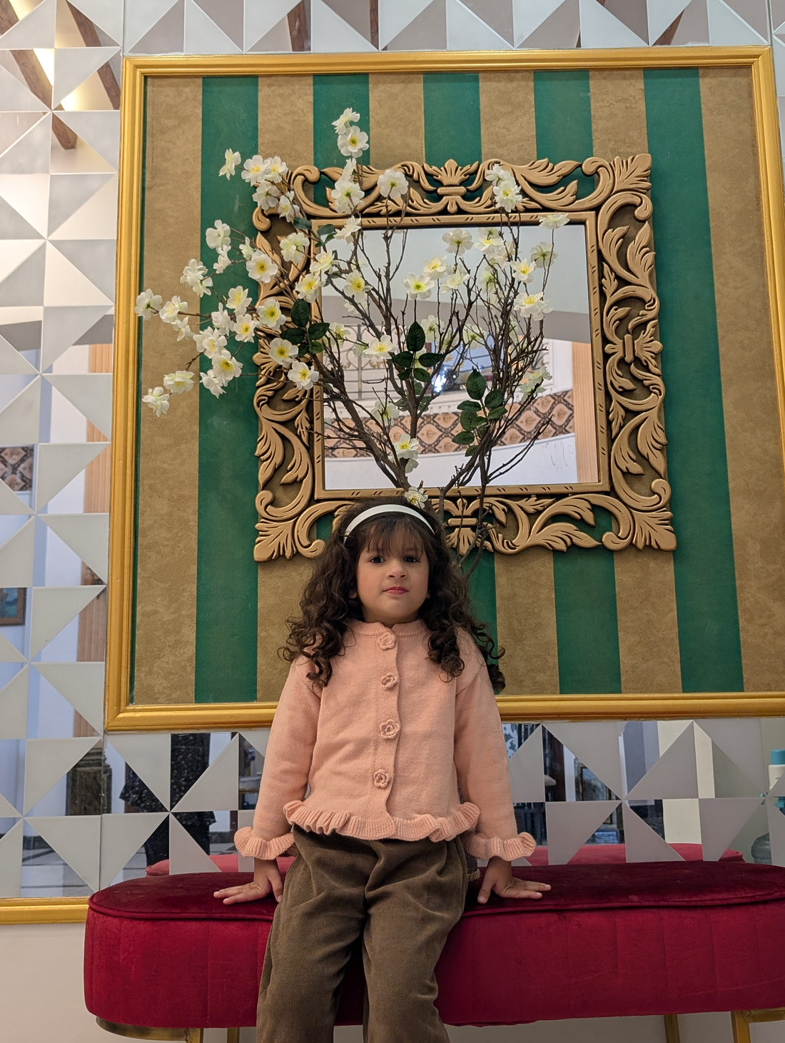 3‑Piece Girls Warm Set – Pink