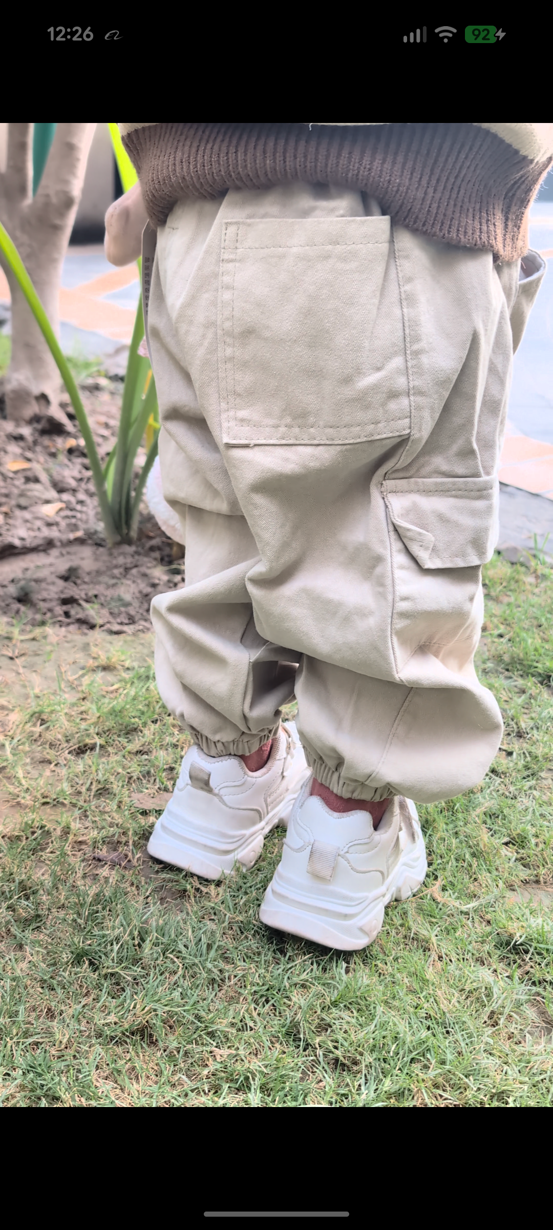 3‑Piece Sweater Set – Brown