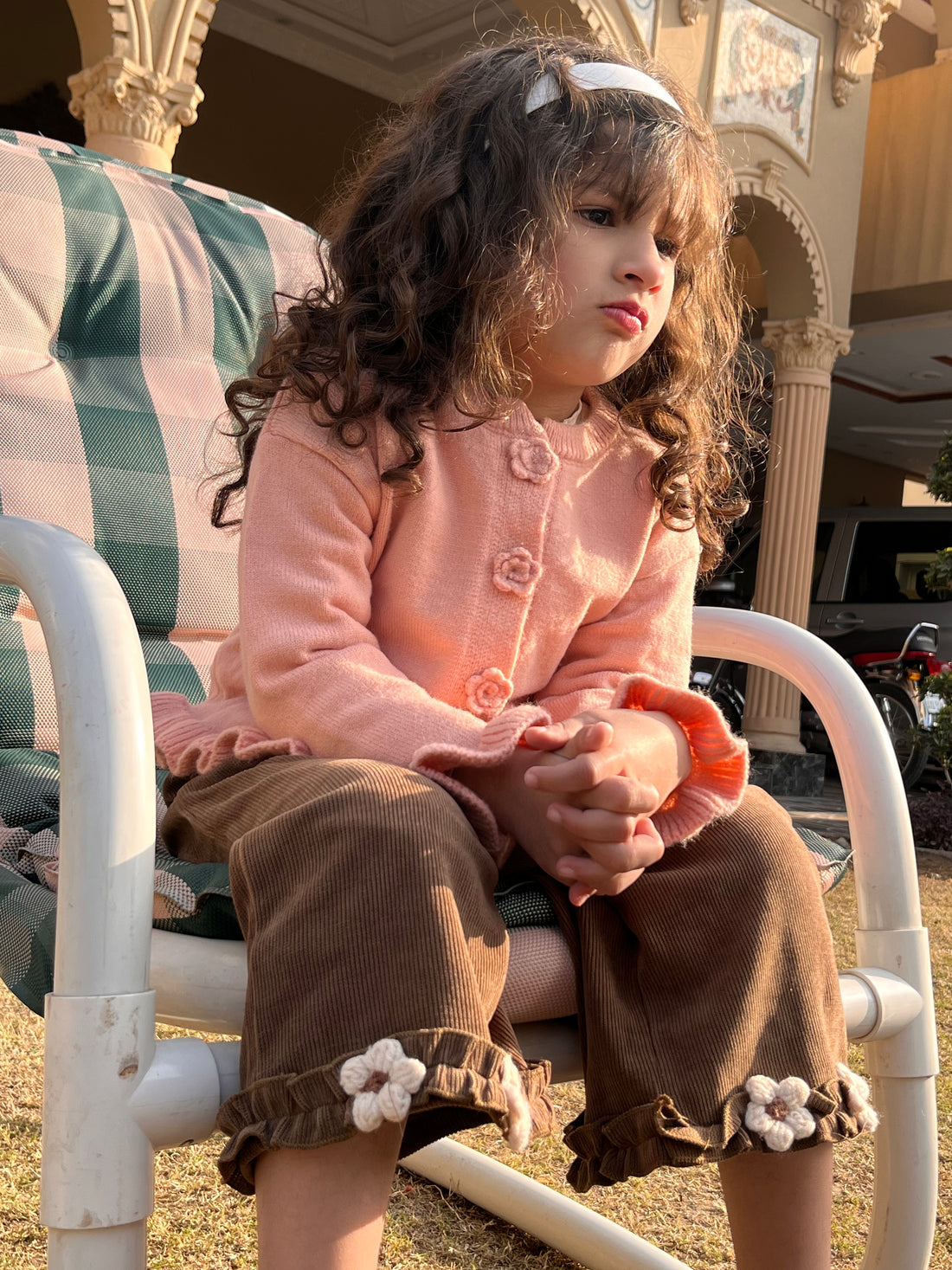 3‑Piece Girls Warm Set – Pink