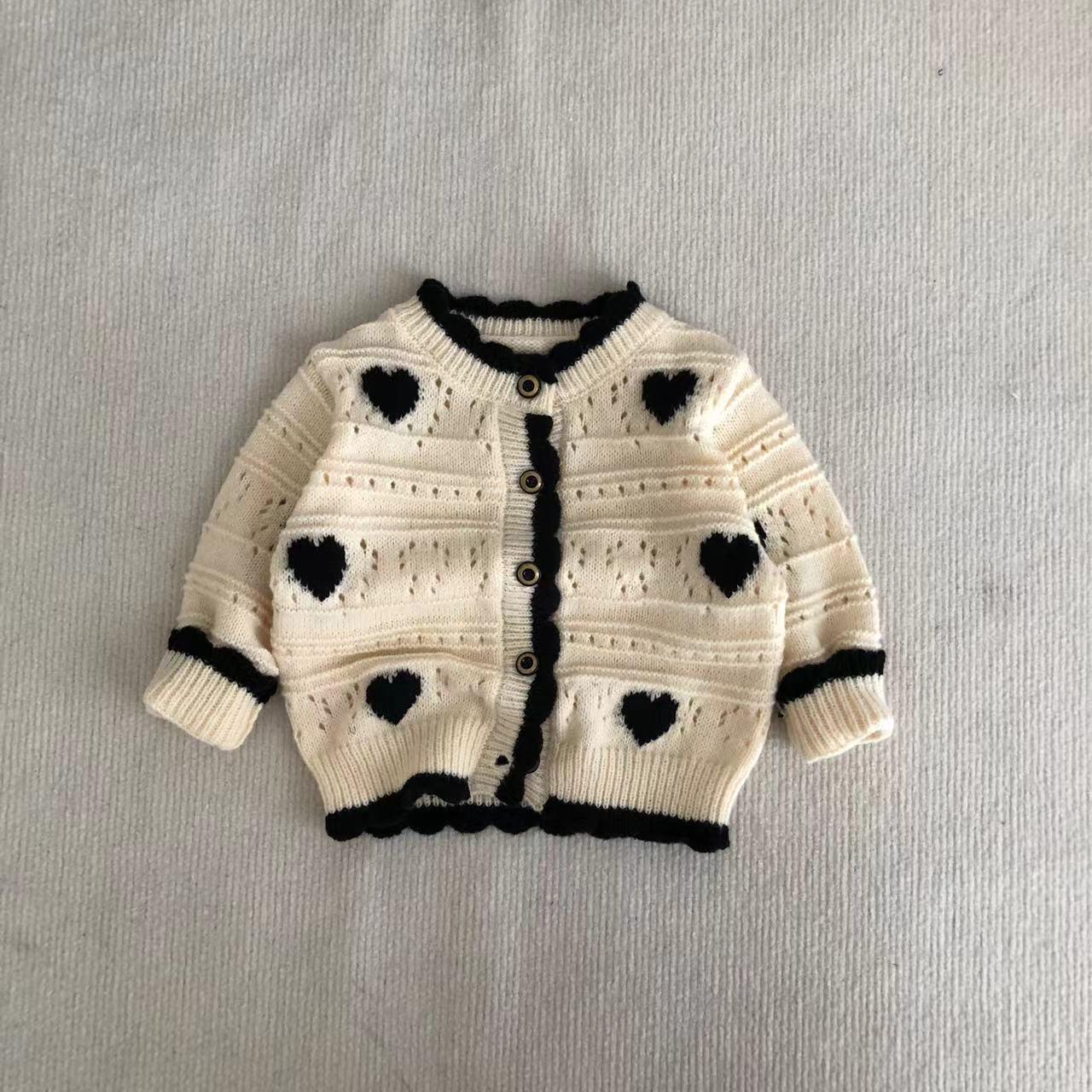 Classic Knit Sweater – White