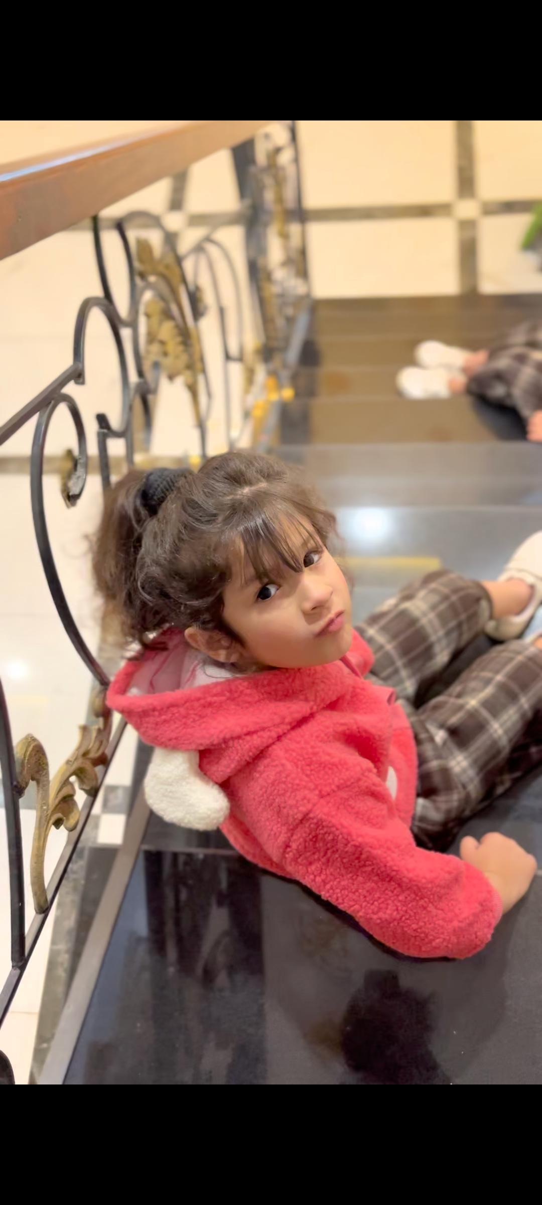 2‑Piece Girls Hoodie Set – pink