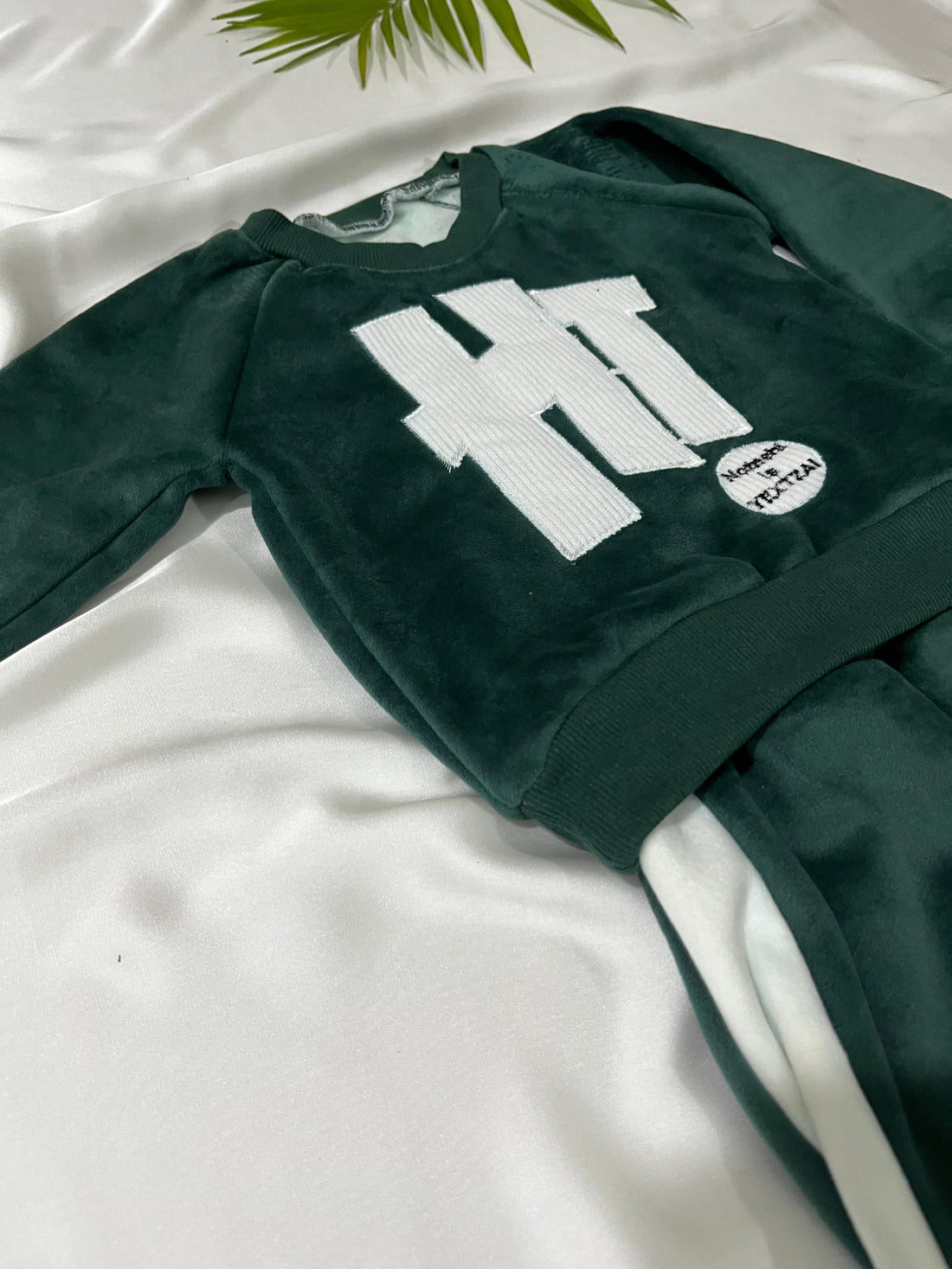 3‑Piece Boys Sleeveless Set – Green