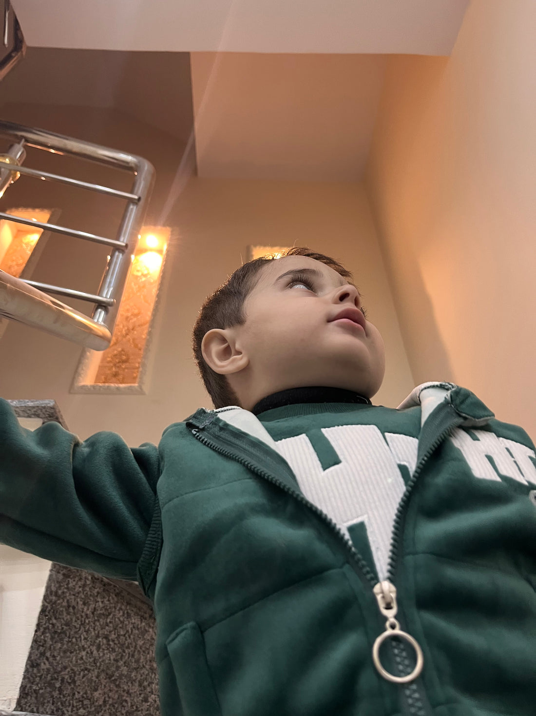 3‑Piece Boys Sleeveless Set – Green